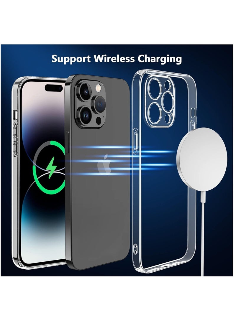 Raxoom Premium Clear Case Compatible with iPhone 14 Pro max Back Cover With Full Camera Lens Coverage, Anti-Yellowing & Slim Case - Image 4