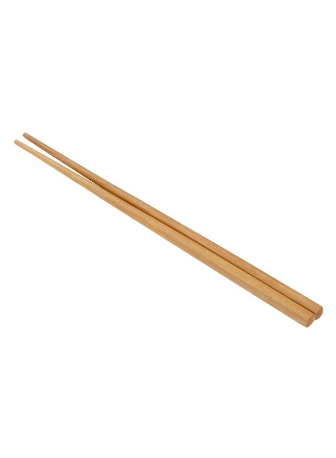 Restaurantware 9 Inch Bamboo Chopsticks, 100 Disposable Wooden Chopsticks - Modern Style, No Slip, Sustainable Bamboo Chopsticks, Smooth, For Sushi, Dumplings, Noodles  - Image 1