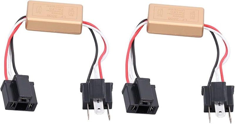 LF 300B H4 وحدة فلاش LED ستروب وحدة تحكم مرحلية 2 قطعة مادة ABS 9-30 فولت - Image 3