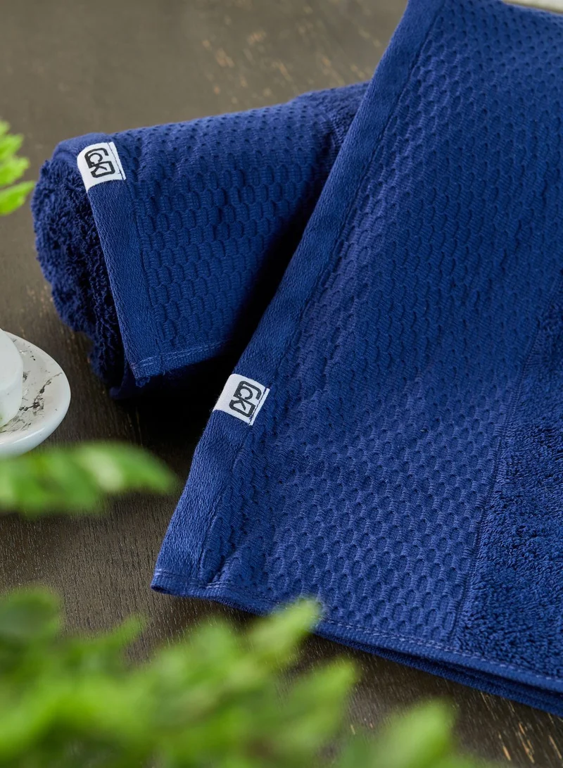 CALVIN KLEIN Set Of 2 Riverstone Hand Towels 50X100Cm