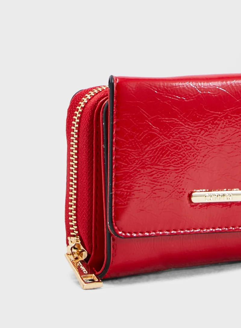 CARPISA 3 Fold Contrast Wallet