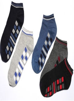 Bundle Of 3 Soft Cotton Socket Socks For Men