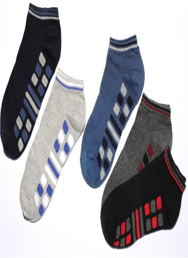 Fatah - Bundle Of 3 Soft Cotton Socket Socks For Men - Image 1