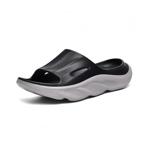 AnyuTech Recovery Slides for Men and Women - Orthopedic Sandals with Arch Support & Thick Cushion, Plantar Fasciitis Slippers, Lightweight Non-Slip Slides for Post-Workout Recovery - Image 1