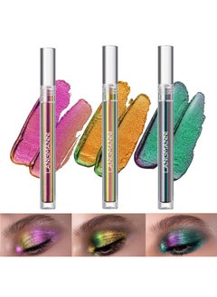 3 Pack Multichrome Liquid Eyeshadow, Chameleon Metallic Color Shifting, One-Swipe Coverage, Quick-Drying & Waterproof, Holographic Glitter Shimmer Eye Shadow Makeup Set (3 Pack Gift Kit) - pzsku/Z982F8474791F85DEC13FZ/45/_/1733729931/7acb0ca8-55bb-4ace-8dfc-b55f25d76c45