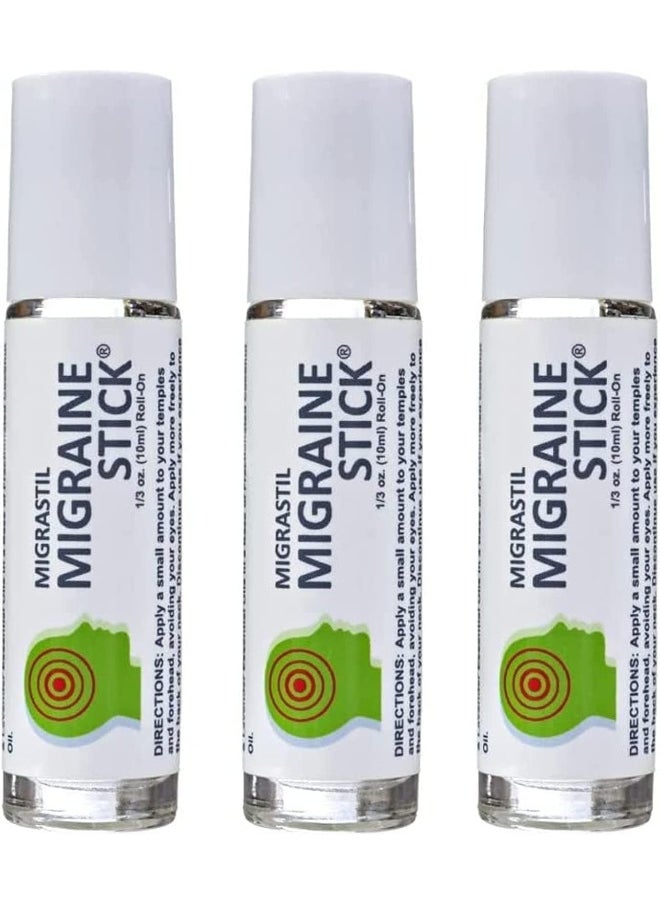 Basic Vigor Migrastil Migraine Stick 3-Pack  - Image 1