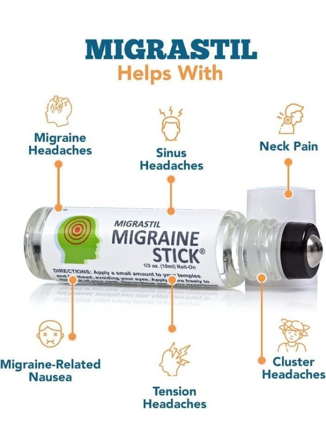 Basic Vigor Migrastil Migraine Stick 3-Pack  - Image 3