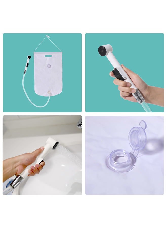 Fanwer Medical Inflatable Bathtub Shower Bath Basin Kit with Excellent Electric air Pump for Geriatric, Elderly, Disabled, Seniors, Bedridden Patients, Handicapped, Bath in Bed - Image 5