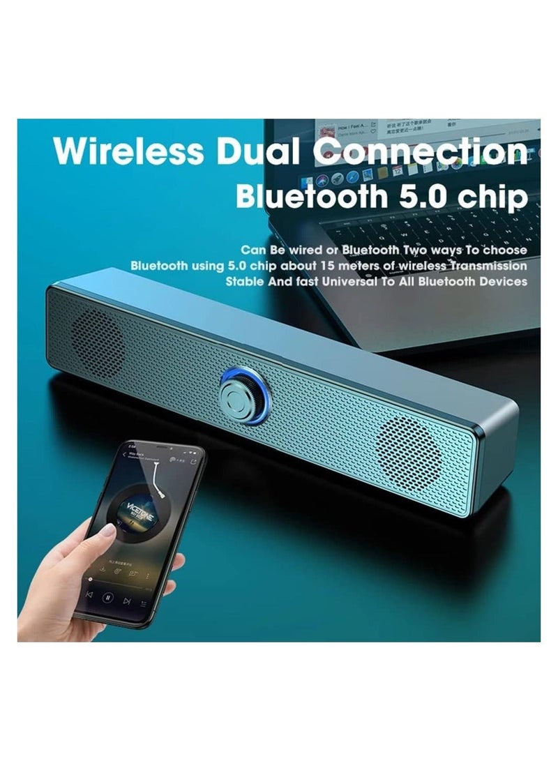 NIBEMINENT Portable Bluetooth Speaker with Deep Bass 360° Surround Sound and Anti-Magnetic Technology for Laptops Multimedia Playback.  - Image 4