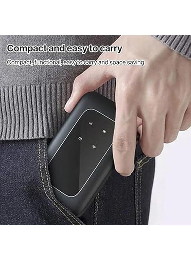Wireless Portable WiFi, 4G LTE Mobile Broadband WiFi Wireless Router Portable MiFi Hotspot, 150Mbps Mini Travel Wireless Pocket WiFi with SIM Card Slot - Image 3