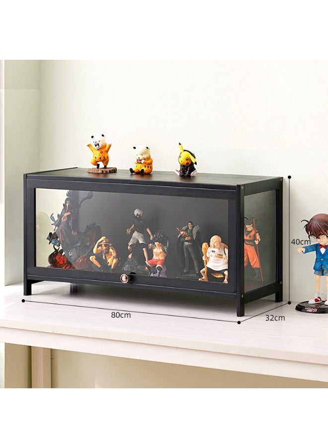 NANAO خزائن عرض زجاجية، خزائن عرض أكريليك، خزائن عرض شفافة، قدرة تحمل قوية، سهلة الفتح والإغلاق، مناسبة لغرف نوم العائلة، غرف الدراسة، إلخ - Image 1