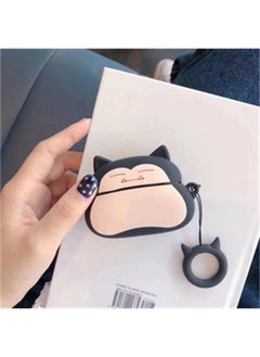 AirPods 4Th Generation Cartoon Silicone Soft Protective Cover Suitable For Apple Wireless Bluetooth Headphone Case Hot Sale In Foreign Trade-Color:H13 Model (with Ring)-Applicable Models:Airpods 4 (2024 Version)