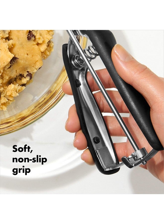 أوكسو مغرفة كوكيز متوسطة الحجم من أوكسو جود جريبس، أسود/فضي - Image 2