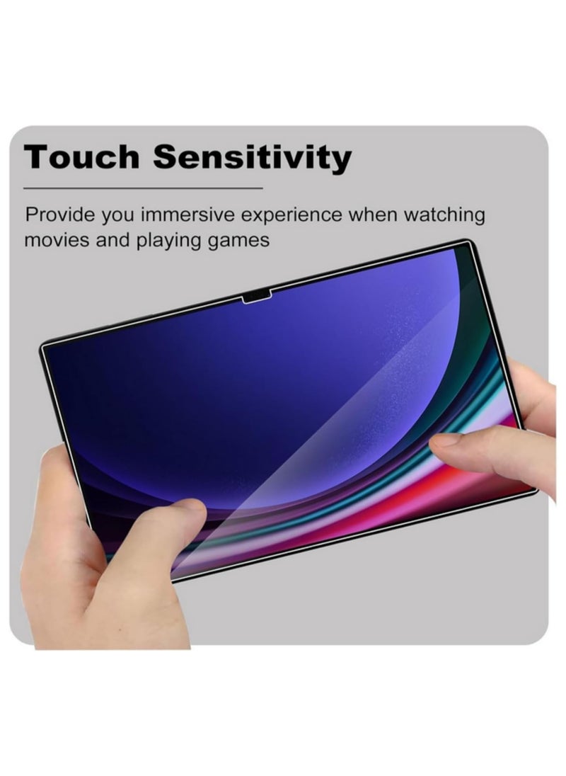 TWEGGON Screen Protector for Samsung Tab S10 Ultra, Tempered Glass Screen Guard for Samsung Galaxy Tab S10 Ultra 14.6" Clear  - Image 3