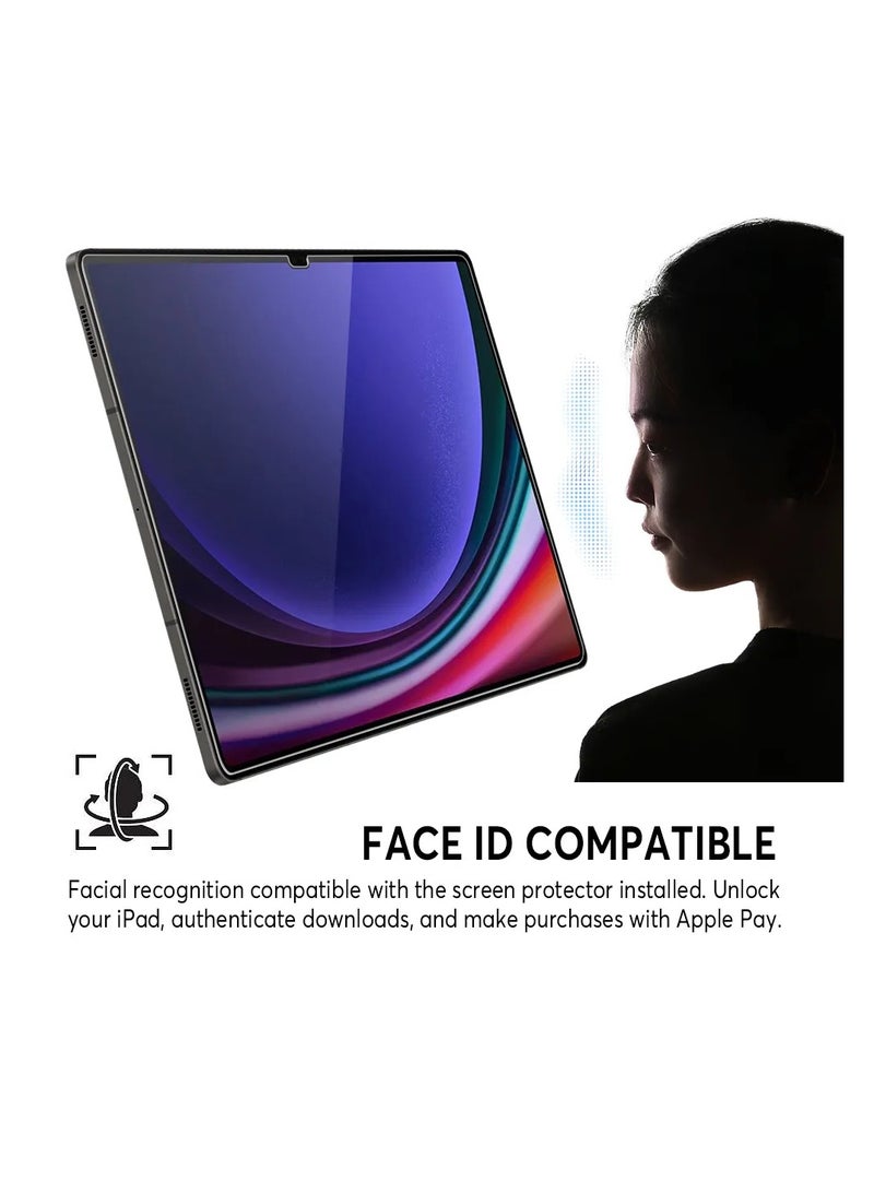 Screen Protector for Samsung Tab S10 Ultra, Tempered Glass Screen Guard for Samsung Galaxy Tab S10 Ultra 14.6" Clear