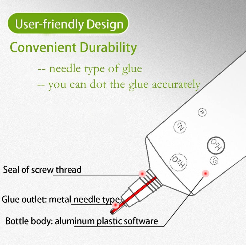 Elepure Fabric Glue,Super Glue for Clothes Garment& Metal, Clear Adhesive for DIY Costume with Jewelry Diamonds, Transparent Soft Sealant for Ceramic Leather Wood Crafts 1.7 Fl Oz, 75g - Image 4