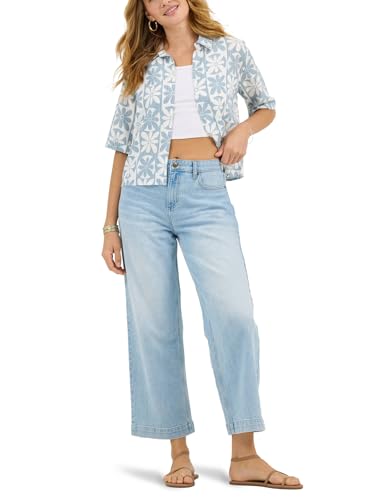 Lee Women's Legendary 26" Wide Leg Crop Jean, New Love, 10 - Image 2