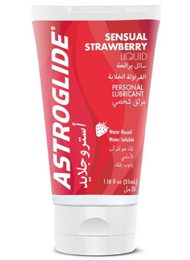 استروجليد أستروجلايد مزلق برائحة الفراولة - Image 2