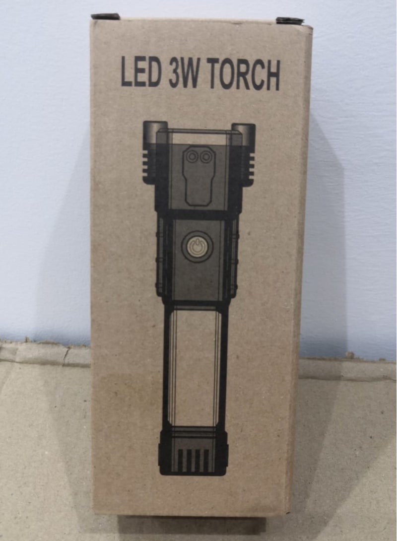 led 3w torch multi uses and multi typrs - Image 1