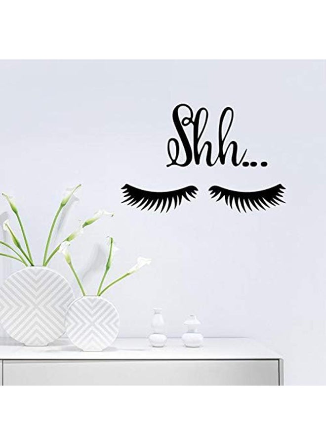 Wall Decal Black Big Eye Lashes Home Vinyl Bedroom Art Decor Wall Sticker Women Beautiful Eyes Interior Design Bedroom Sticker - Image 3