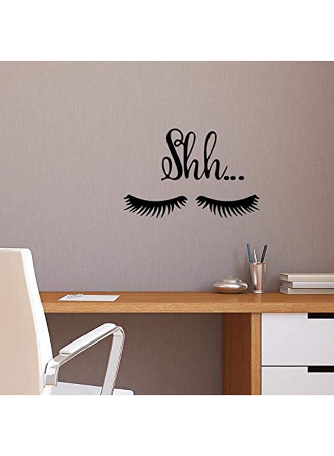 Wall Decal Black Big Eye Lashes Home Vinyl Bedroom Art Decor Wall Sticker Women Beautiful Eyes Interior Design Bedroom Sticker - Image 4