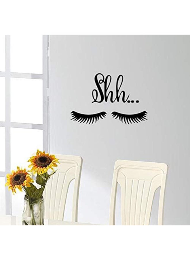 Wall Decal Black Big Eye Lashes Home Vinyl Bedroom Art Decor Wall Sticker Women Beautiful Eyes Interior Design Bedroom Sticker - Image 5