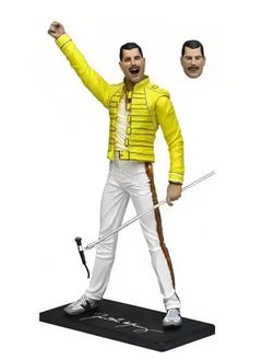 General Queen Band lead singer Freddy's 86th Magic Tour movable doll model decoration desktop decoration toy gift for family and friends  - Image 1