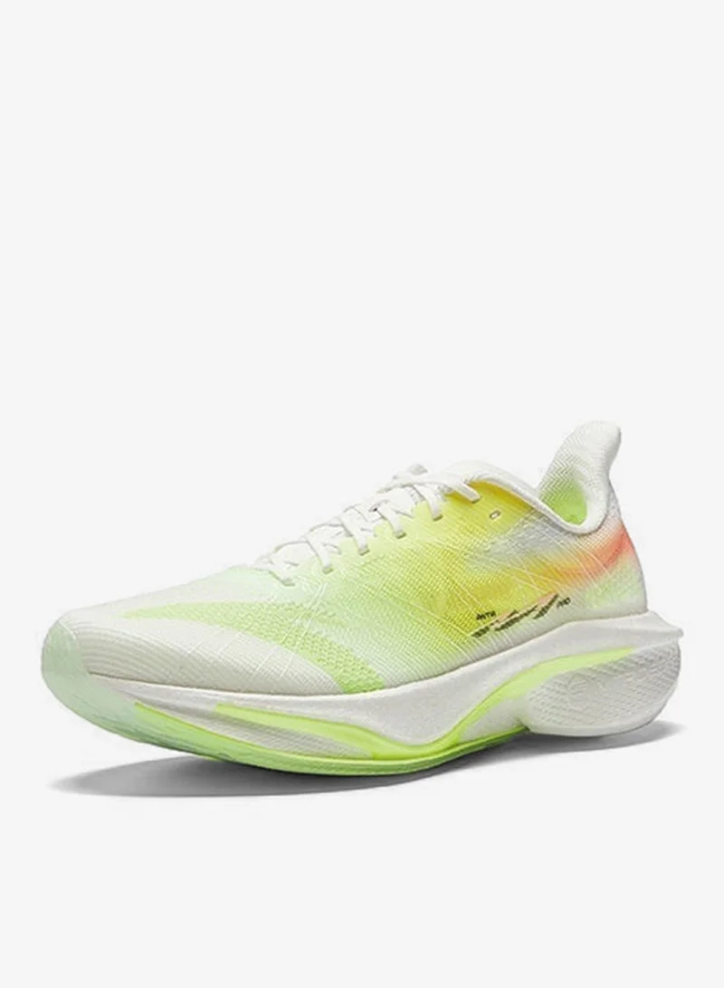ANTA [Bekele Selection] Mach 4 Pro V2 | Nitrogen Technology lightweight professional Racing Training mid-Long Distance running shoes for shoes White