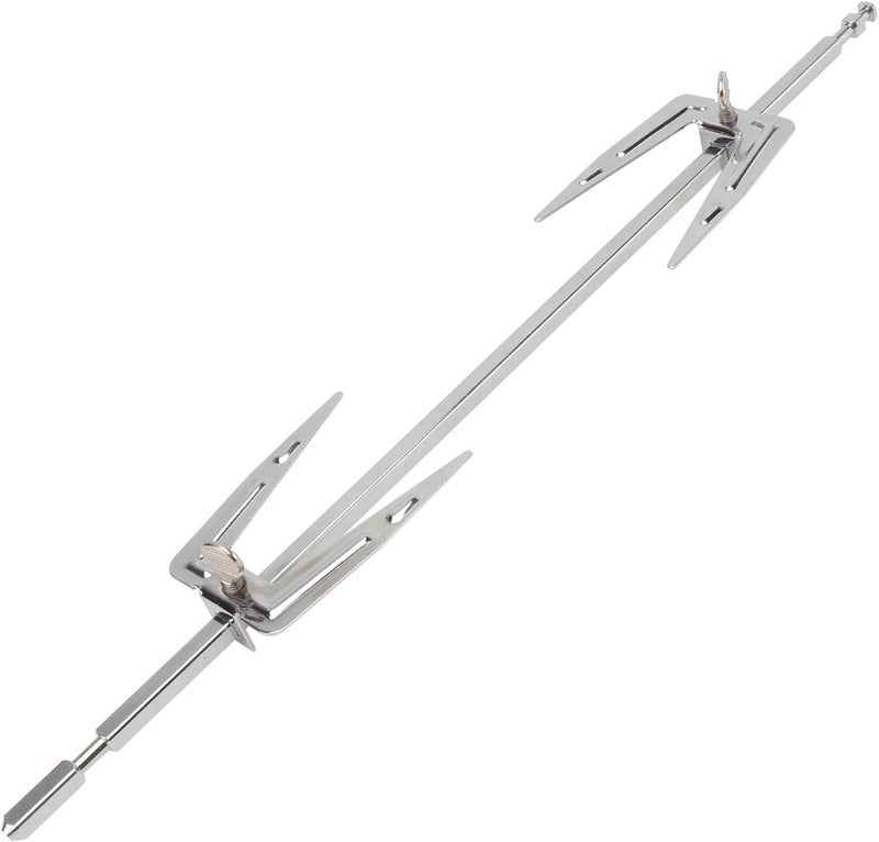 DOITOOL شوكة قلاية هوائية من الفولاذ المقاوم للصدأ للشواء، دجاج مشوي، والطهي المنزلي - 13.46 بوصة أسياخ للشواء مجموعة أدوات الطهي المعدنية - Image 1