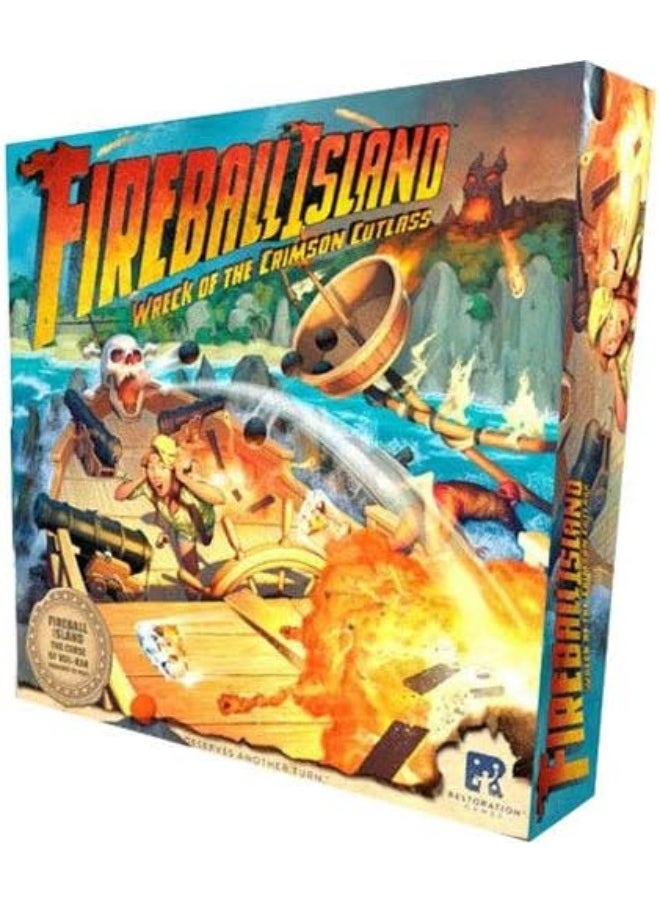 Restoration Games Fireball Island: The Curse Of Vul Kar - Wreck Of Crimson Cutlass  - Image 1