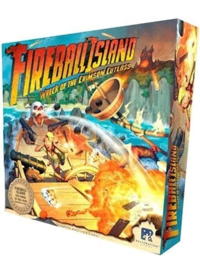 Restoration Games Fireball Island: The Curse Of Vul Kar - Wreck Of Crimson Cutlass  - Image 4