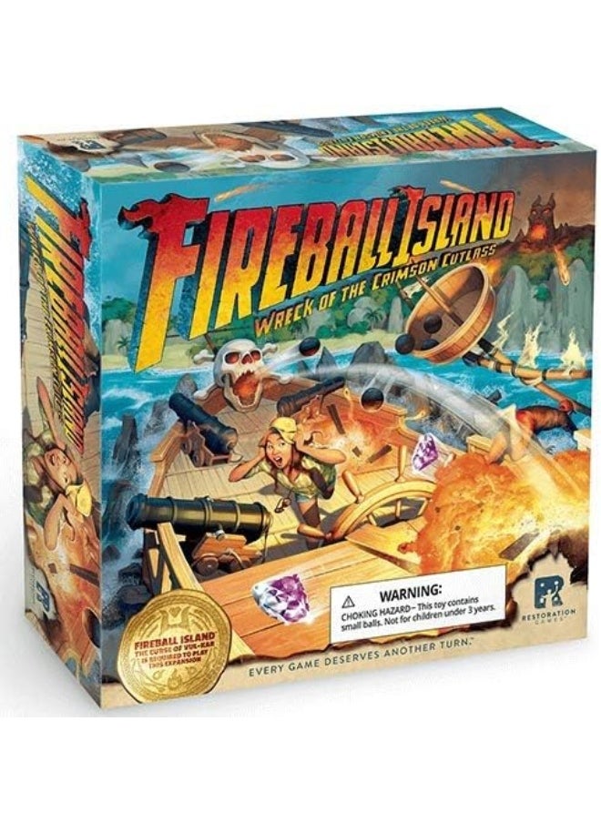 Restoration Games Fireball Island: The Curse Of Vul Kar - Wreck Of Crimson Cutlass  - Image 3
