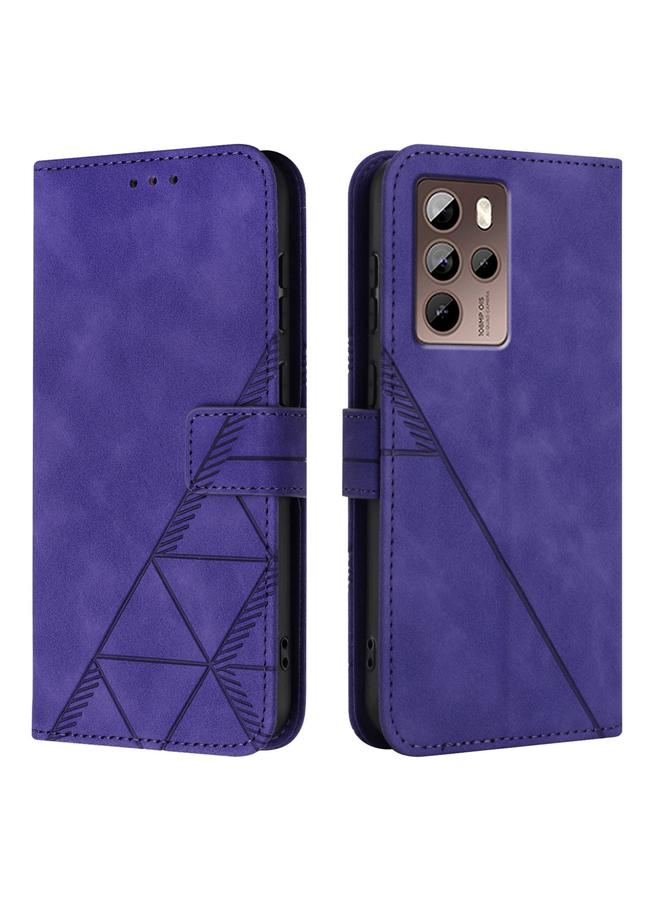 Green Tiger Case For HTC U24 Pro Crossbody 3D Embossed Flip Leather Phone Case - Image 2