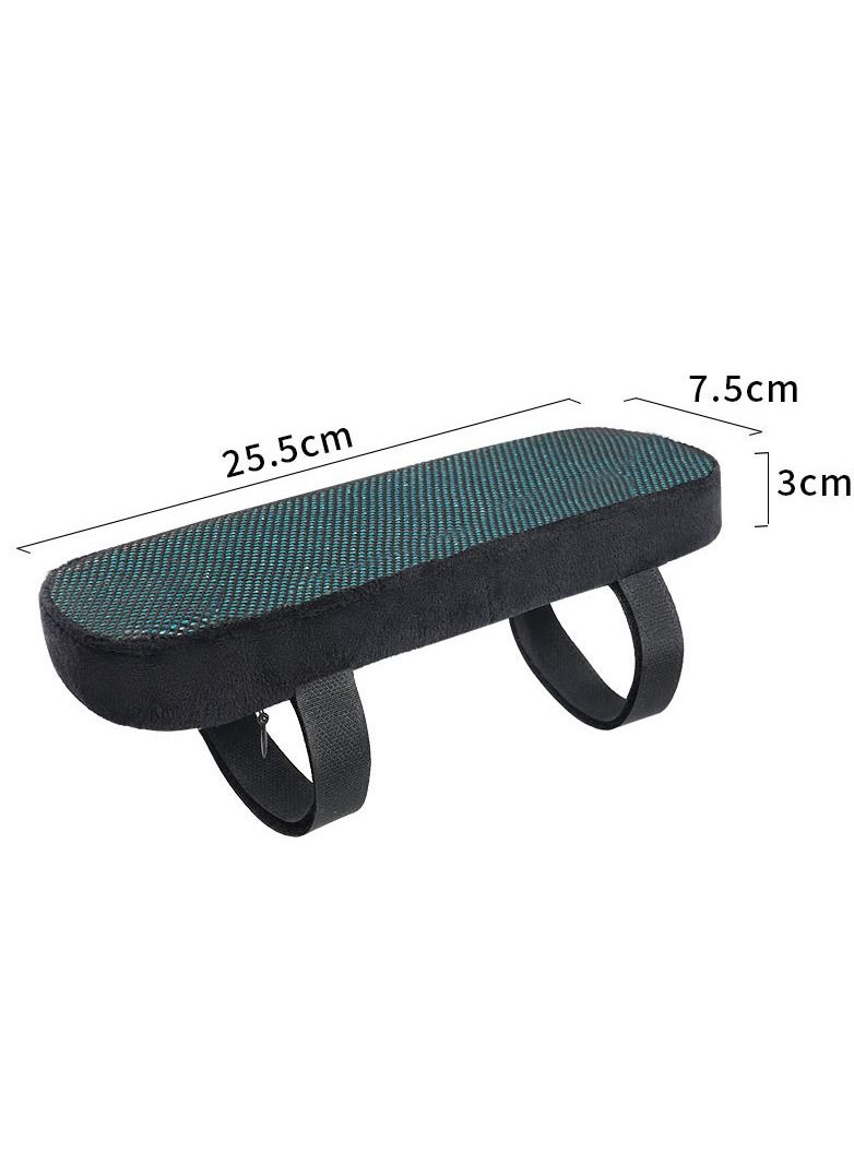 SYOSI Memory Foam Armrest Pads Office Chair armrest Pads with Cooling Gel Wheelchair armrest Covers Gaming Chair Arm Cushions Pads Computer Chair Arm Covers Desk Chair Elbow Pillow 2 Pack  - Image 5