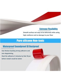 GoodTool Under Door Draft Stopper 90cm Door Seal Strip Rubber Weather Strip Soundproof Door Bottom Seal Suitable for Windproof Dustproof and Insect Proof  - Image 3