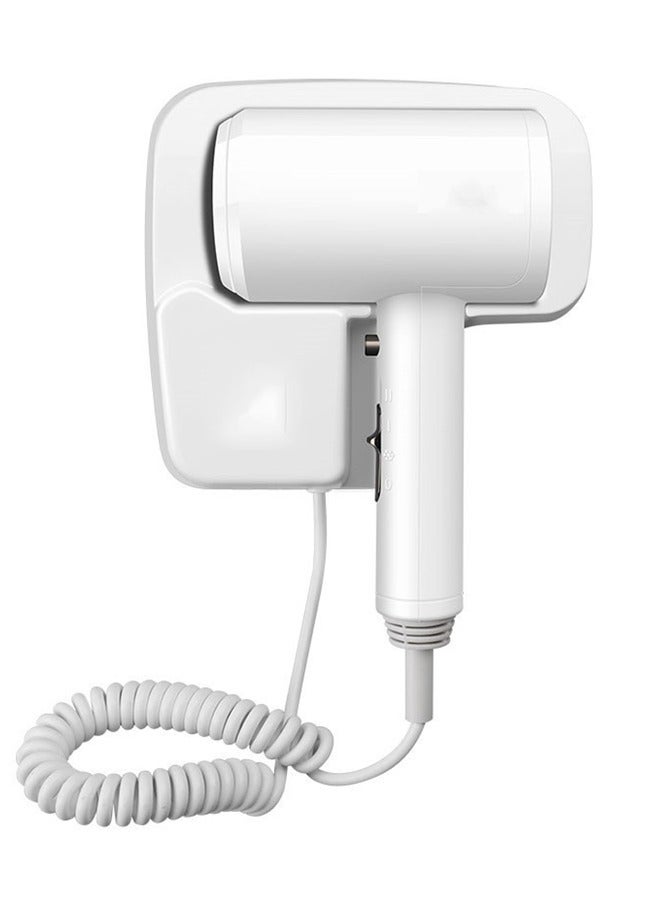 Arabest Hotel Wall Mounted Hair Dryer for Bathroom,Restroom Professional Blow Dryer,with Stand Rack,Specialised Motor for Salon,Fast Drying - Image 1