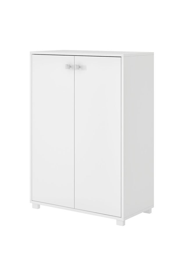 Home Box Multipurpose Cabinet - Mdp 15Mm Color White 35 x 67.5 97 cm  - Image 3