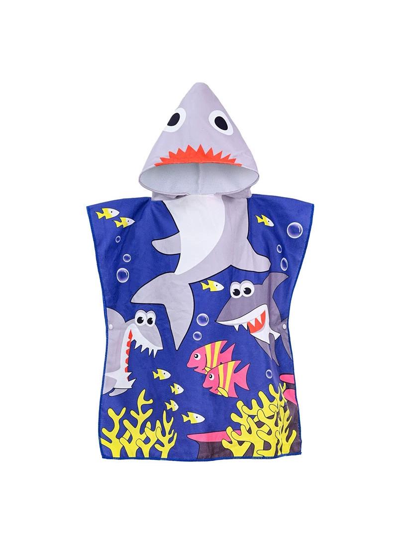 Y&D 60*120cm Printed Quick Drying Hooded Soft Bath Towel - Image 1