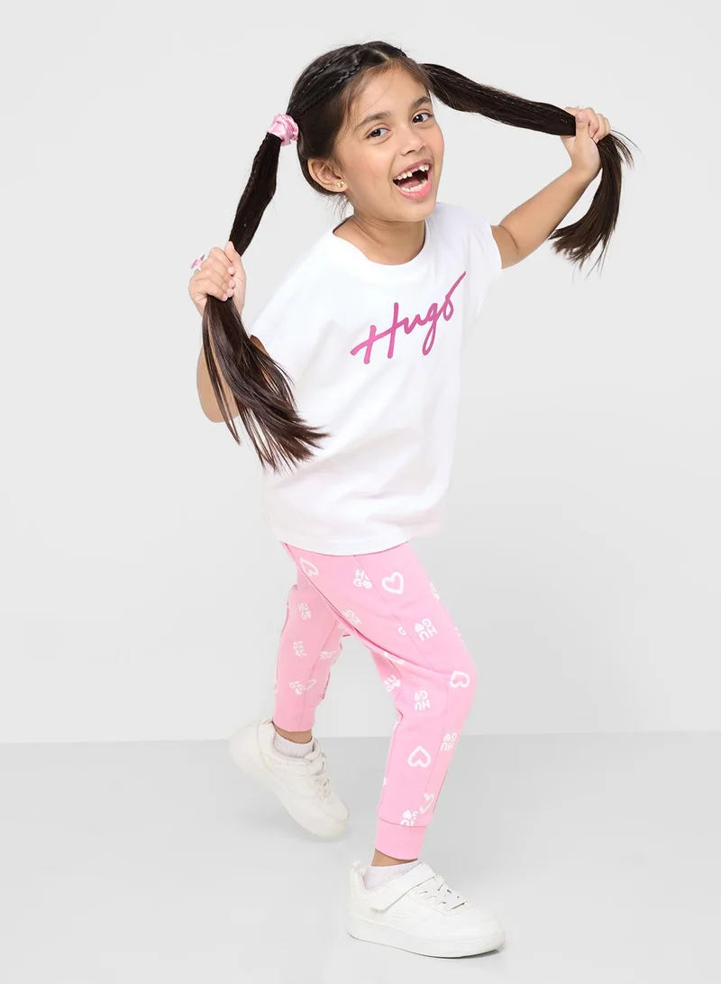 HUGO Kids Logo T-shirt
