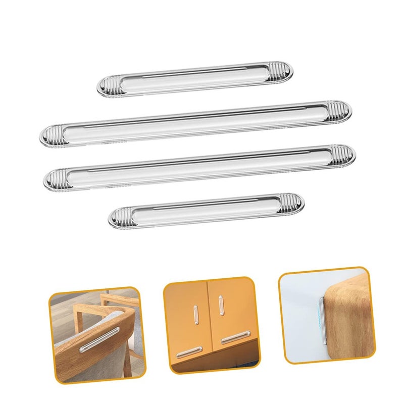 12 Collision Bumper Guards Transparent Scratch Resistant Protector Strip for Car Door Edges - Image 3