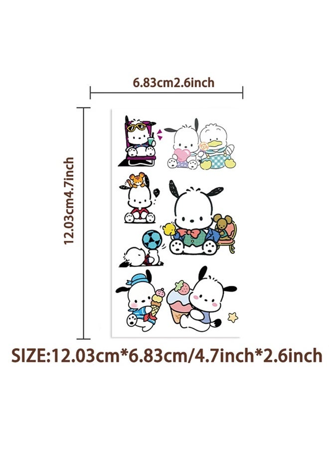 رسوم متحركة، ميلودي كورومي، سينامورول، بومبومبورين، كيروبي، وشم مؤقت وملصقات وجه للأطفال، هدايا حفلات، فن الوشم، مكياج، ديكور، BJHSL - Image 2