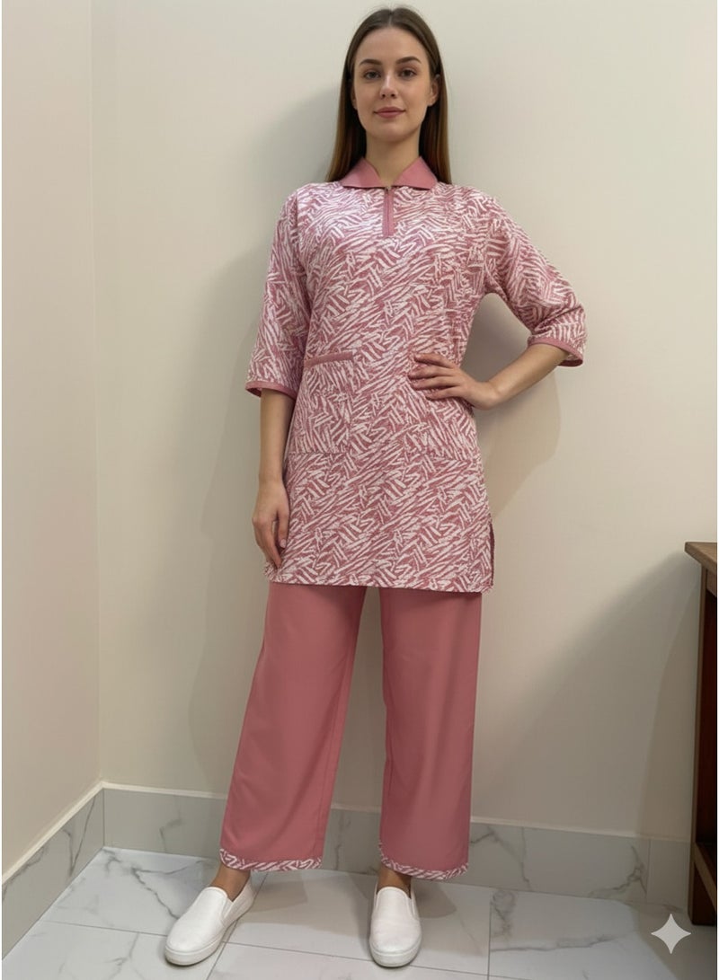 زي عاملة منزلية صيفي