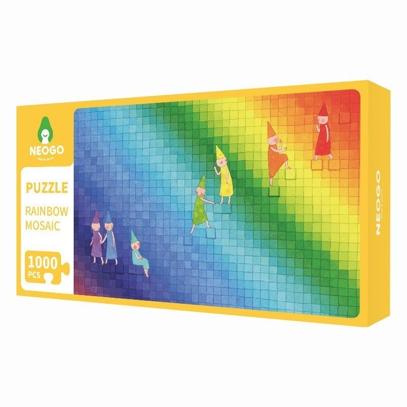 NEOGO Fun Paper Jigsaw Puzzle 1000 Pieces - Image 1