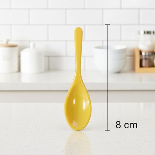 faas 6 PCS Wooden Masala Spoon / 10 PCs Seasonings Melamine Masala Spoon Set(16 Pieces Set) - Image 4