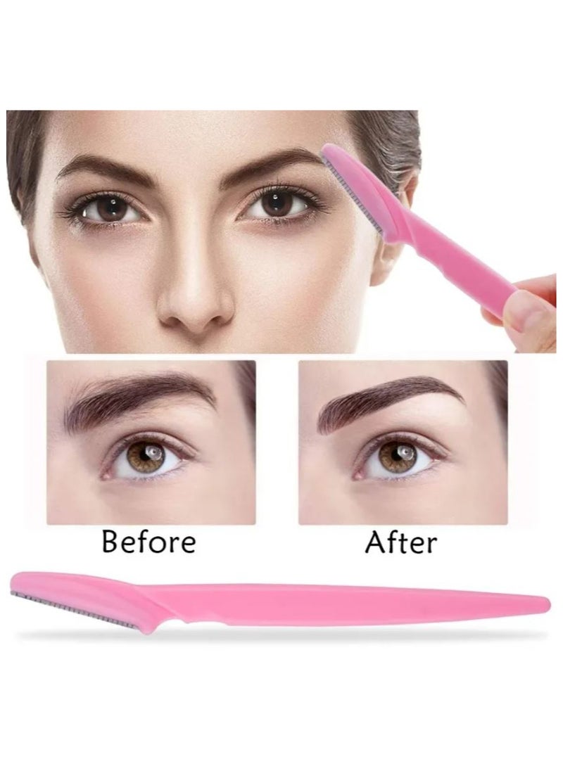 اي او تي م مجموعة من 20 ماكينة حلاقة آمنة متعددة الأغراض لإزالة شعر الوجه والحواجب، متعددة الألوان  - Image 5