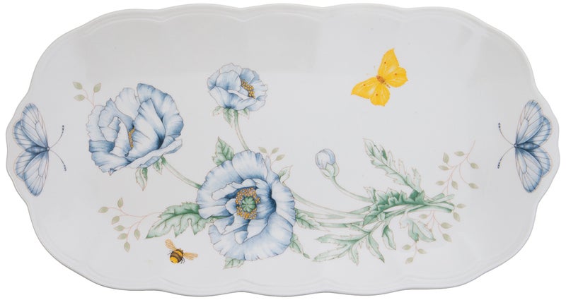 LENOX Lenox Butterfly Meadow Oblong Sandwich Tray -  - Image 2