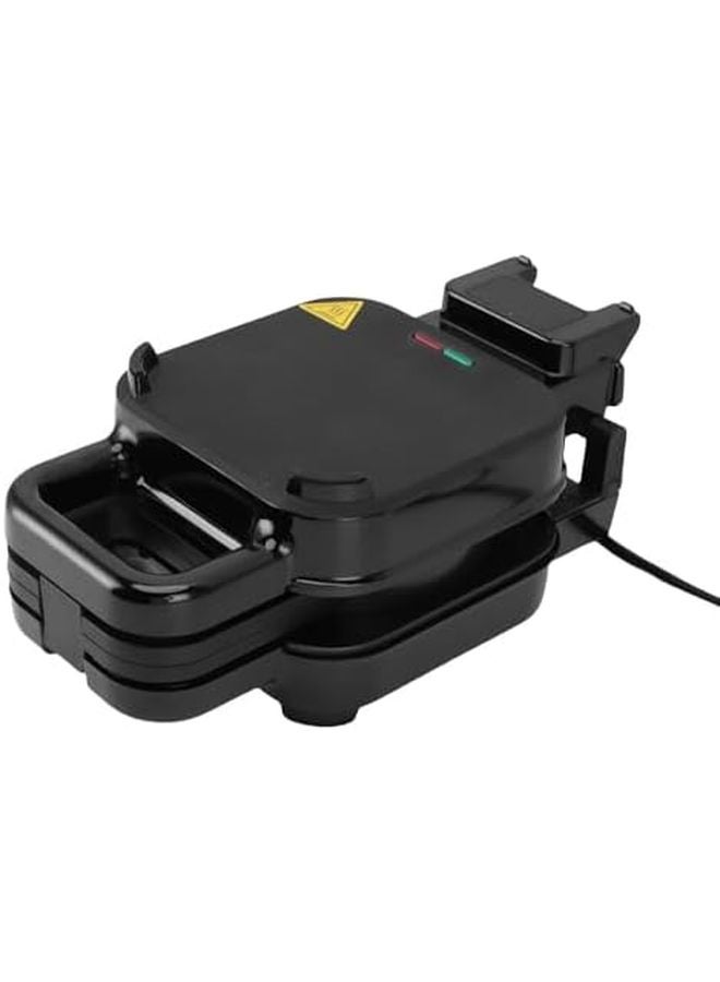 800W Deep Dish Stuffed Waffle Maker 220V Nonstick Waffle Iron for Custom Fillings - Image 1