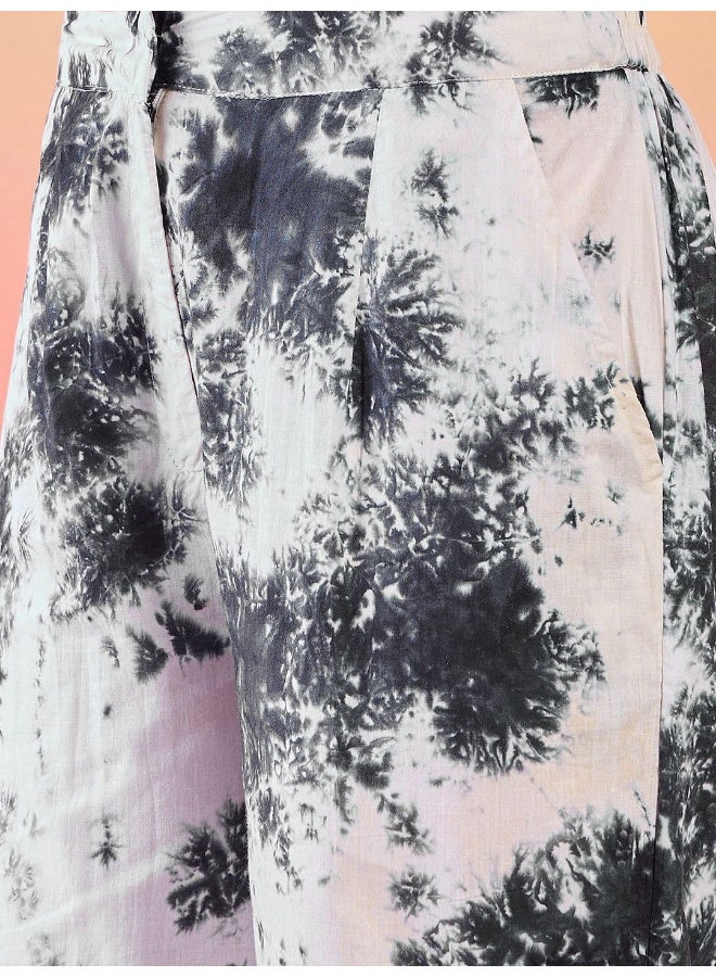 AKS Printed Pure Cotton Shirt With Trousers Co-Ords  - Image 3