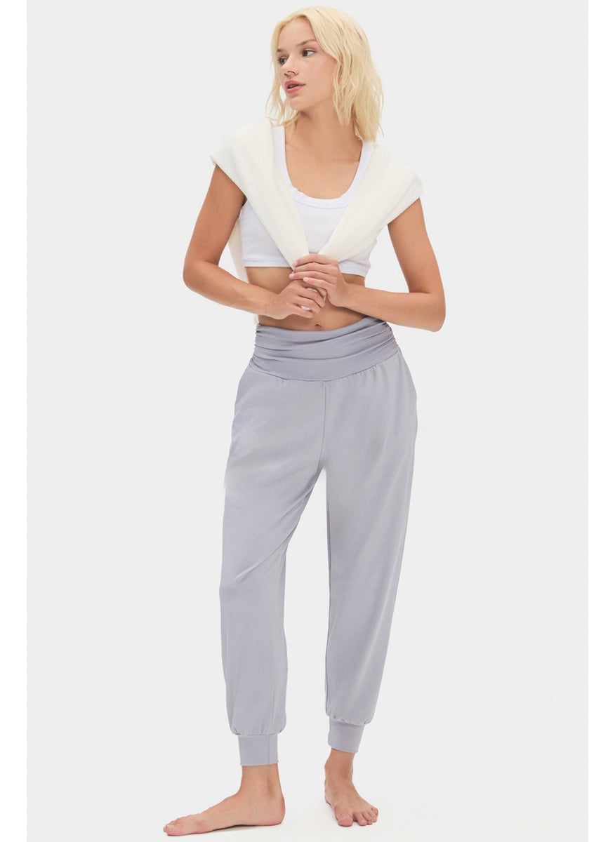 JOYSTAR Women's Beige High Waist Jogger Sweatpants  - Image 1