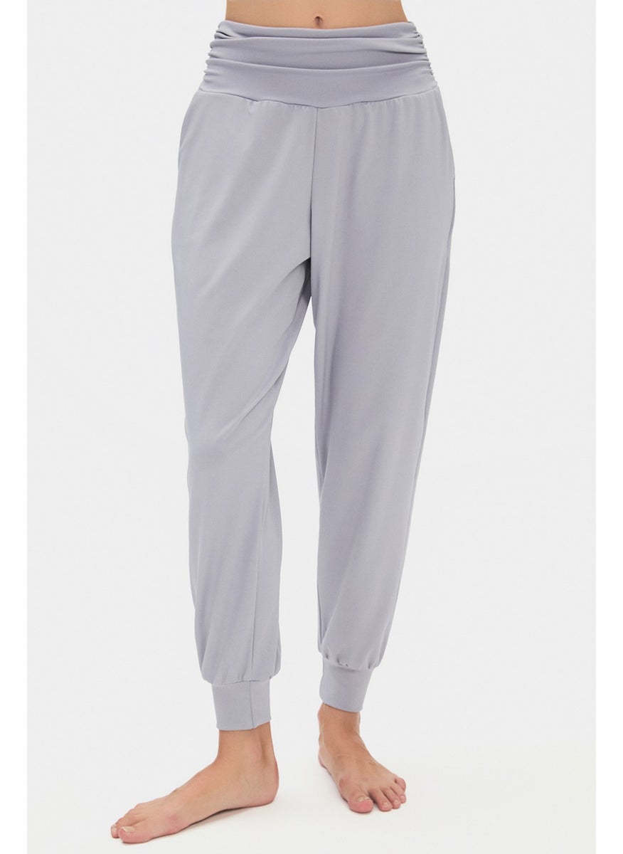 JOYSTAR Women's Beige High Waist Jogger Sweatpants  - Image 4